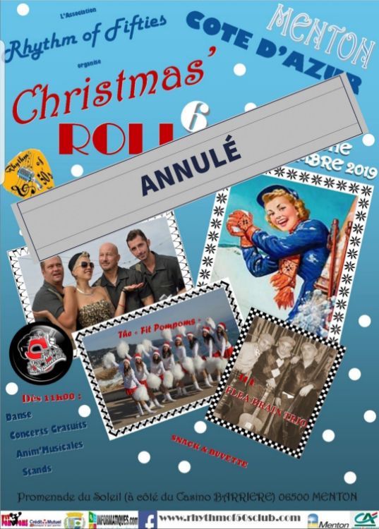 CHRISTMAS’ROLL 6 LE 22 DECEMBRE 2019